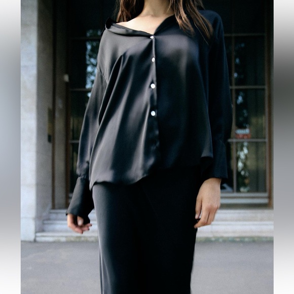 Zara Satin Blouse - Picture 5 of 5